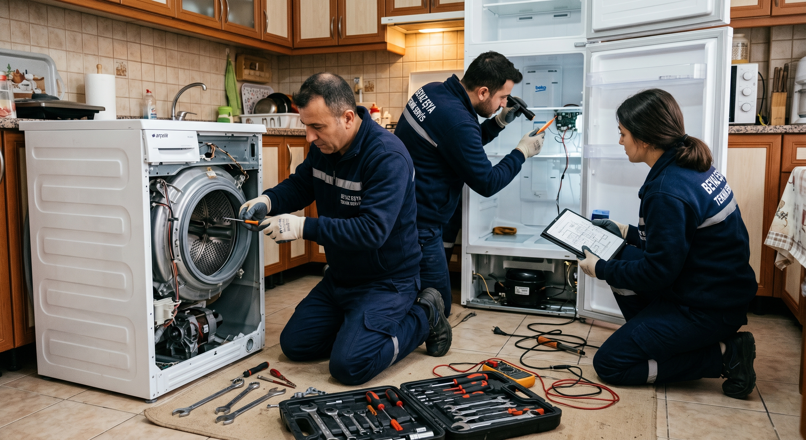 Beyaz eşya tamiri teknisyeni